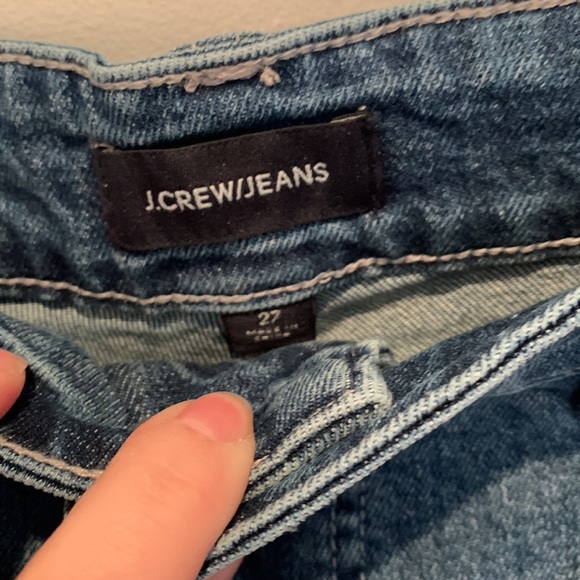 J Crew flare leg denim jeans size 27” - Picture 4 of 6